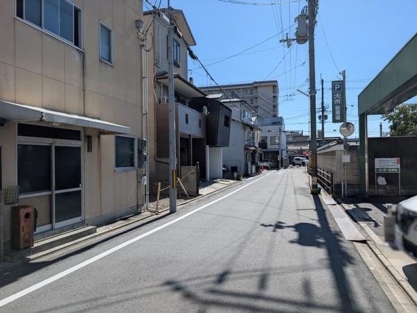 京都市上京区出水通千本東入尼ケ崎横町の土地(前面道路含む現地写真)