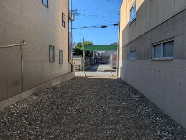 京都市上京区出水通千本東入尼ケ崎横町の土地(現地土地写真)
