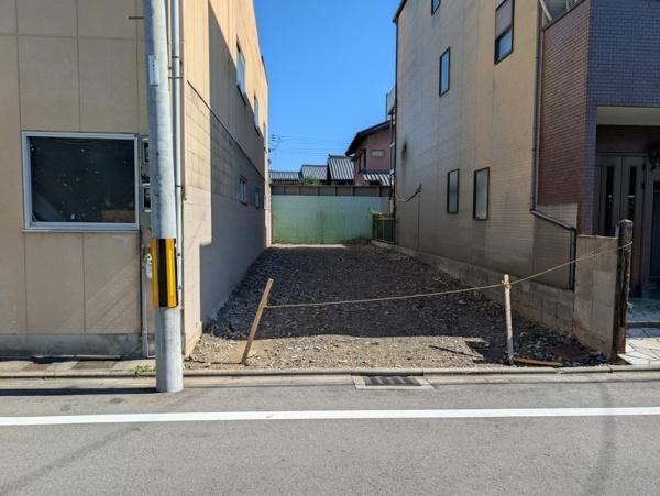 京都市上京区出水通千本東入尼ケ崎横町の土地(現地土地写真)
