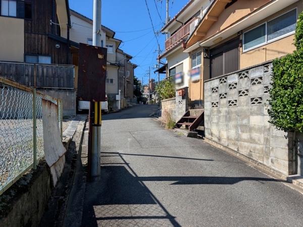 京都市北区紫野大徳寺町の土地(前面道路含む現地写真)