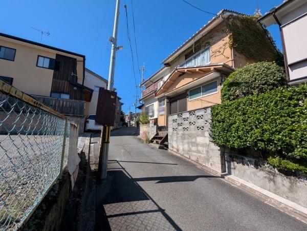 京都市北区紫野大徳寺町の土地(前面道路含む現地写真)