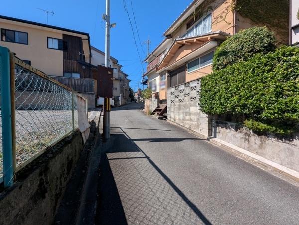 京都市北区紫野大徳寺町の土地(前面道路含む現地写真)