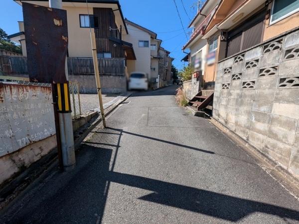 京都市北区紫野大徳寺町の土地(前面道路含む現地写真)