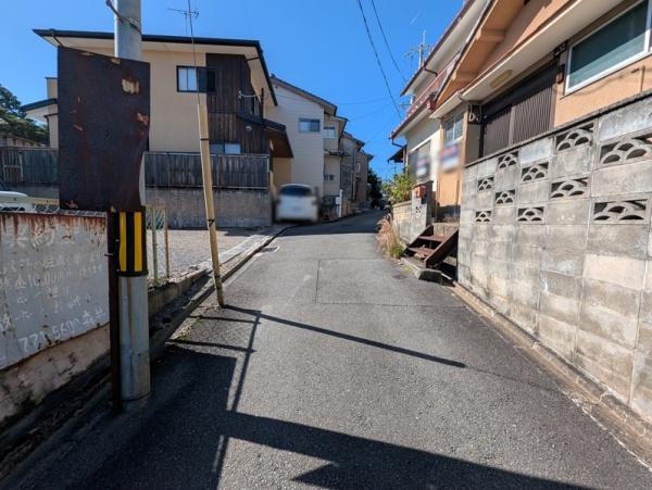 京都市北区紫野大徳寺町の土地(前面道路含む現地写真)