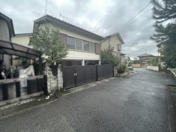 京都市左京区岩倉三宅町の土地(前面道路含む現地写真)