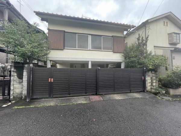 京都市左京区岩倉三宅町の土地(現地土地写真)