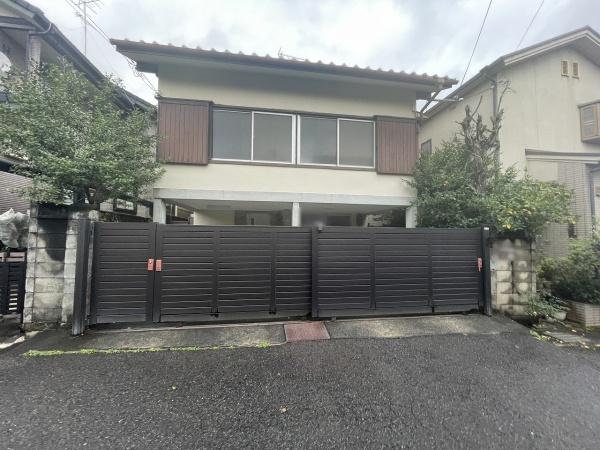 京都市左京区岩倉三宅町の土地(現地土地写真)