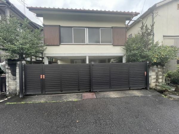 京都市左京区岩倉三宅町の土地(現地土地写真)