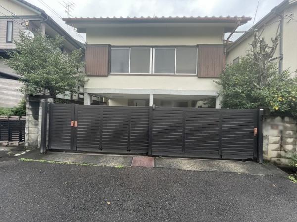 京都市左京区岩倉三宅町の土地(現地土地写真)