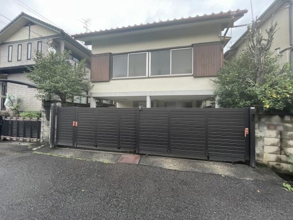 京都市左京区岩倉三宅町の土地(現地土地写真)