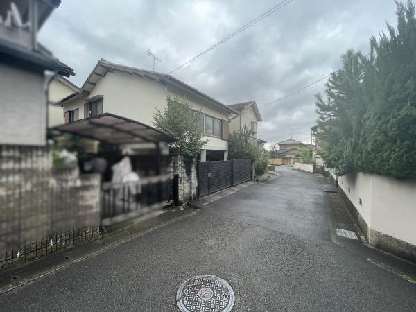 京都市左京区岩倉三宅町の土地(現地土地写真)