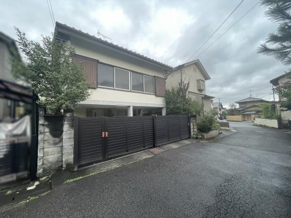 京都市左京区岩倉三宅町の土地(現地土地写真)
