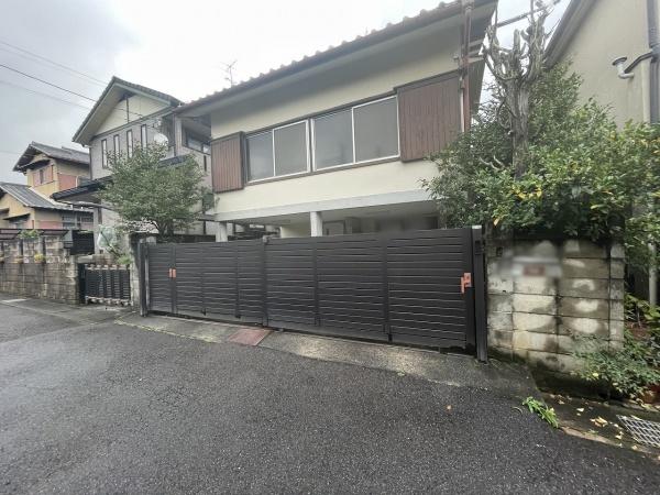 京都市左京区岩倉三宅町の土地(現地土地写真)