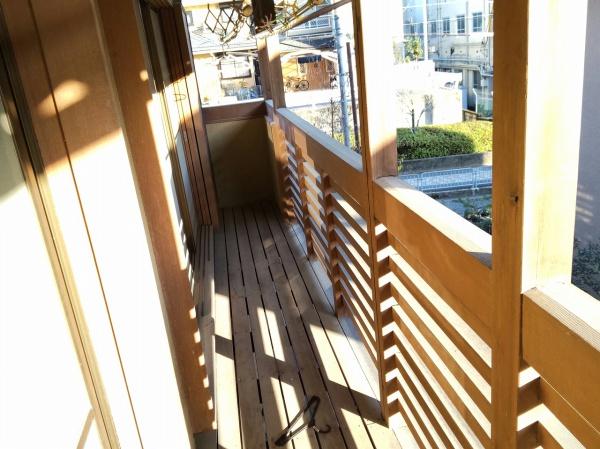 京都市北区平野上柳町の中古一戸建て(バルコニー)