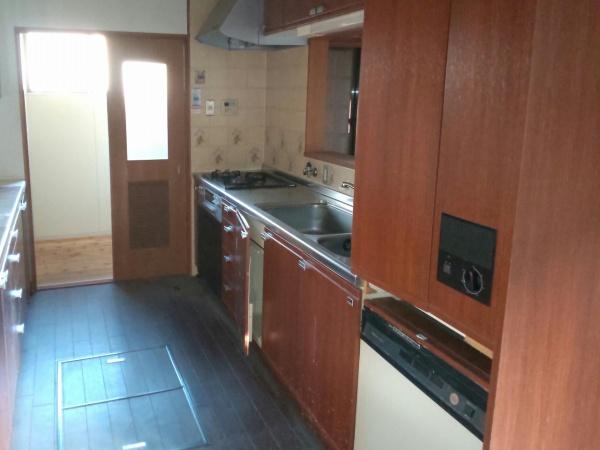 京都市北区平野上柳町の中古一戸建て(キッチン)