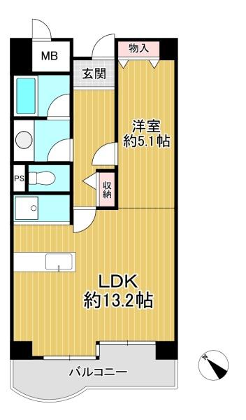琵琶湖アーバンリゾート2番館(間取り)