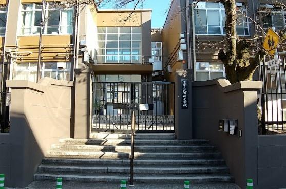 京都市左京区北白川上池田町の土地(京都市立北白川小学校)