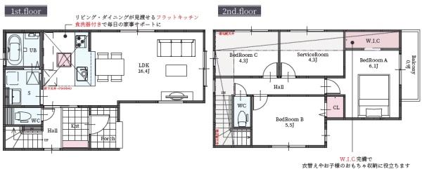 京都市北区大宮西野山町　新築戸建