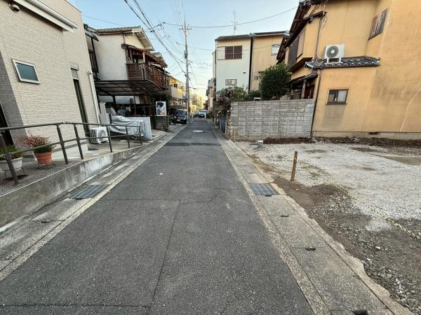 京都市右京区太秦朱雀町の土地