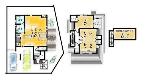 京都市左京区静市市原町　新築戸建