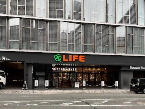 京都市中京区小川通六角下る元本能寺町の土地(ライフ四条烏丸店)