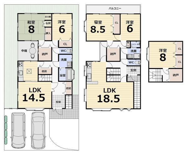 京都市左京区下鴨南茶ノ木町　中古戸建