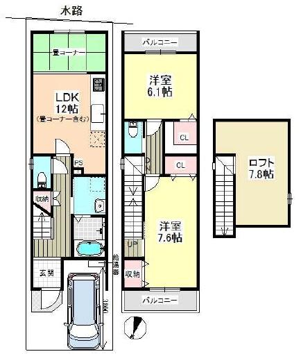 京都市右京区梅津開キ町　新築戸建