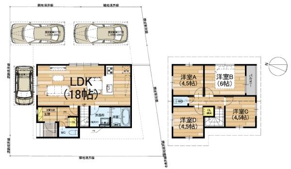 京都市北区上賀茂本山　10号地　新築戸建て