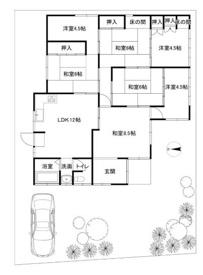 京都市右京区嵯峨釈迦堂門前裏柳町　中古戸建