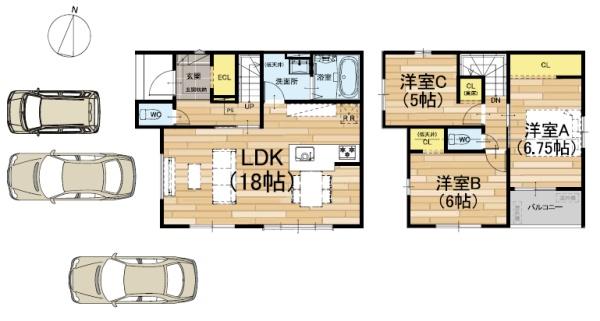 京都市北区上賀茂本山　3号地　新築戸建