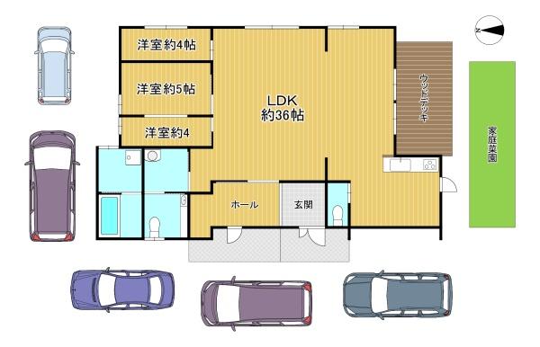 京都市右京区京北周山町河端　中古戸建