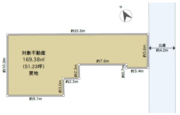 京都市左京区吉田近衛町　建築条件無売土地