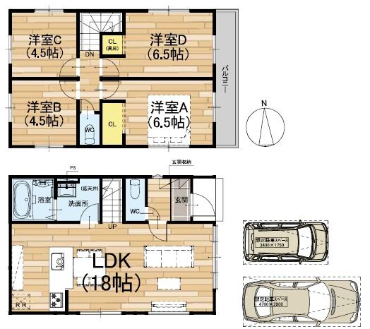 京都市左京区修学院千万田町　2号地　新築戸建