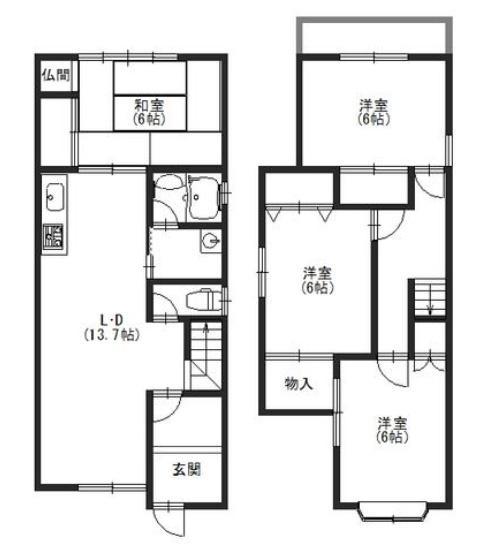 京都市右京区嵯峨野嵯峨ノ段町　中古戸建