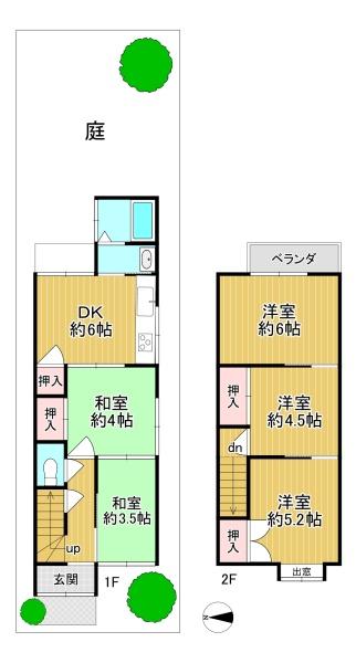 京都市上京区六番町　中古戸建