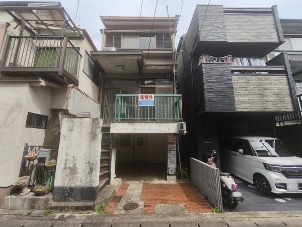 京都市右京区太秦馬塚町　古家付売土地