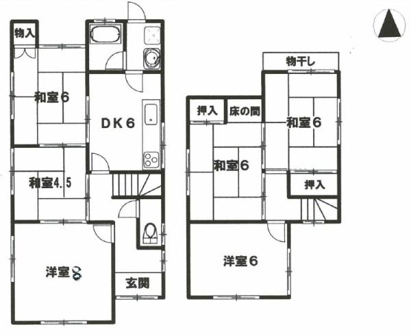 京都市右京区嵯峨広沢南野町　中古戸建