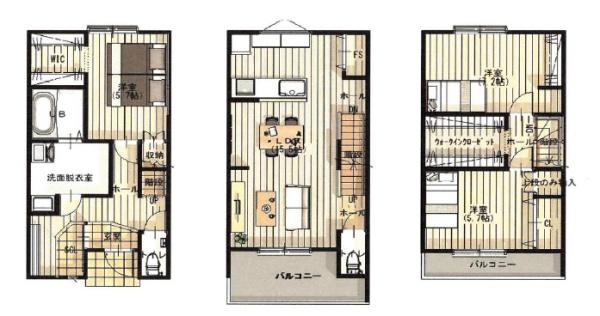 京都市右京区西院追分町　2号地　新築戸建