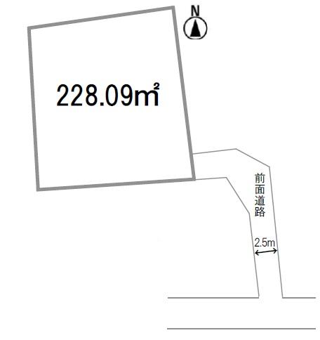 京都市北区上賀茂竹ケ鼻町　古家付売土地