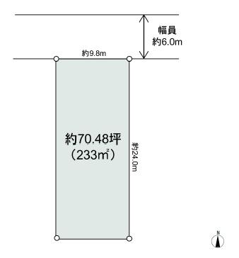 京都市北区西賀茂南大栗町　古家付売土地