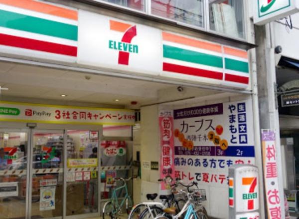 京都市上京区革堂前之町の土地(セブンイレブン京都千本中立売店)