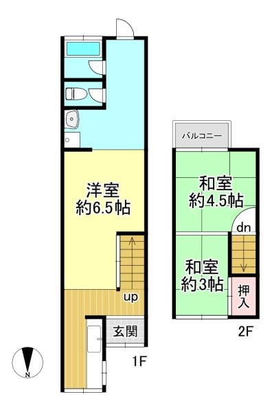 京都市山科区川田菱尾田の中古一戸建て