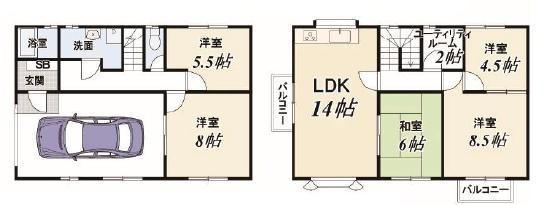京都市右京区太秦朱雀町の中古一戸建て