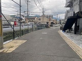 京都市右京区太秦御所ノ内町の土地