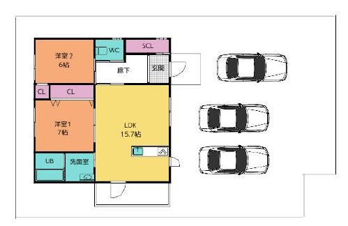 京都市南区上鳥羽鍋ケ淵町の中古一戸建て