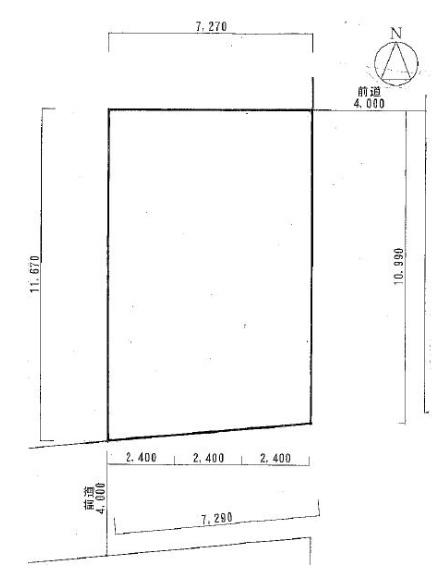 京都市北区上賀茂朝露ケ原町　建築条件無売土地