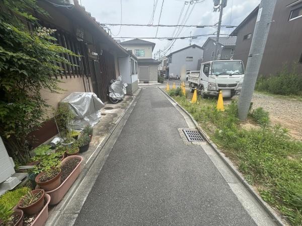 京都市北区紫野上柏野町の土地