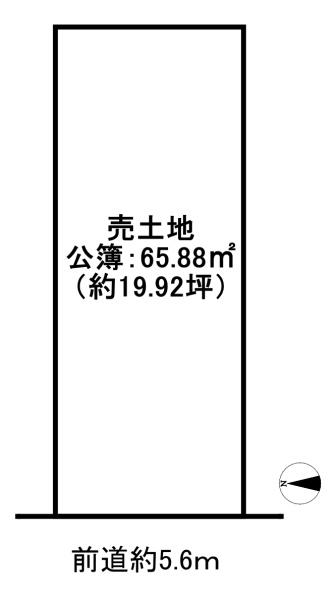 京都市上京区下長者町通千本西入六番町の土地