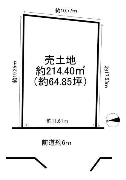 京都市北区西賀茂円峰の土地