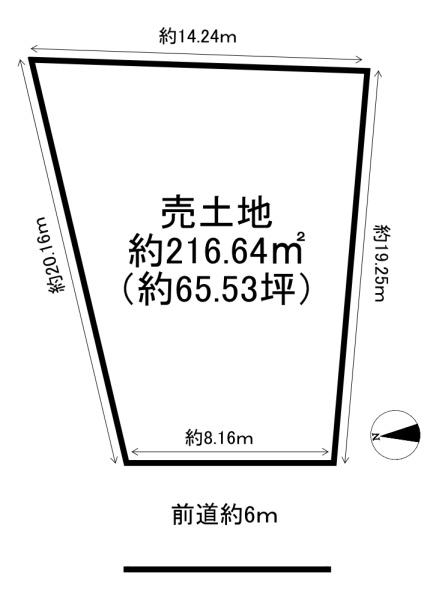 京都市北区西賀茂円峰の土地